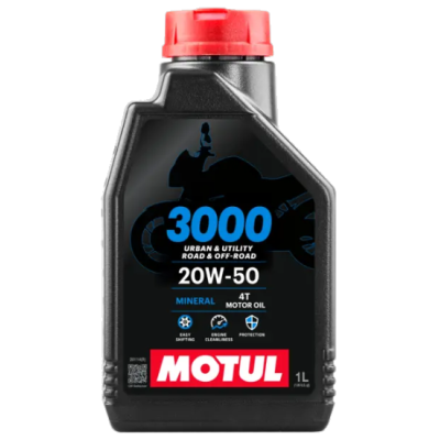 Motorový olej MOTUL 3000 4T 20W-50 1L
