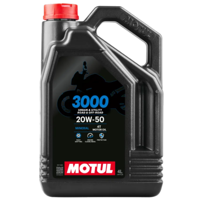 Motorový olej MOTUL 3000 4T 20W-50 4L