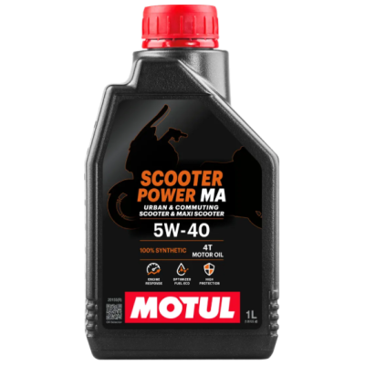 Motorový olej MOTUL SCOOTER POWER MA 4T 5W-40 1L