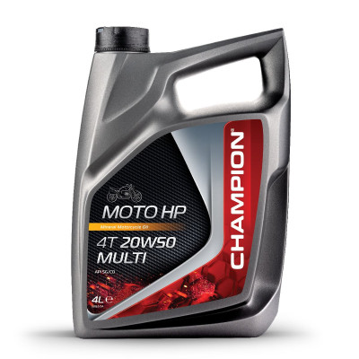 Motorový olej CHAMPION MOTO HP 4T 20W50 MULTI 4L MA2