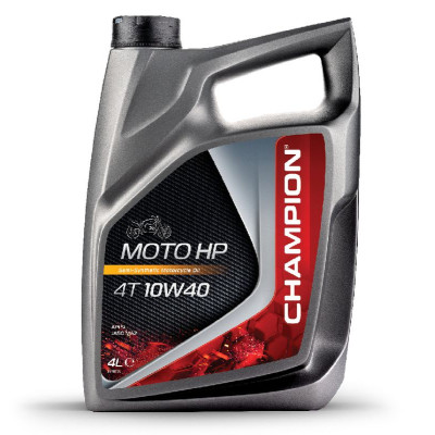 Motorový olej CHAMPION MOTO HP 4T 10W40 4L MA2