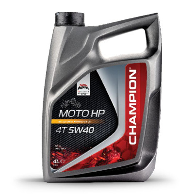 Motorový olej CHAMPION MOTO HP 4T 5W40 4L MA2