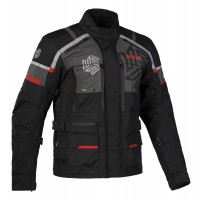 MBW MEMPHIS JACKET BLACK - pánská třívrstvá textilní moto bunda