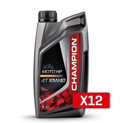 Motorový olej CHAMPION MOTO HP 4T 10W40 1L MA2