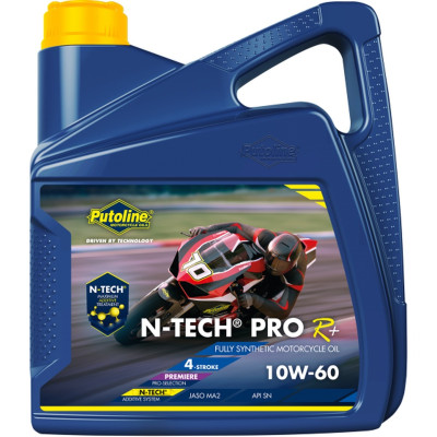 Motorový olej PUTOLINE 4T N-TECH® PRO R+ 10W60 4L