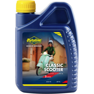 Motorový olej PUTOLINE 2T CLASSIC SCOOTER 1L