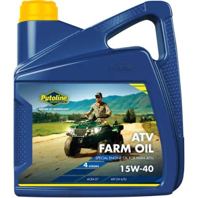 Motorový olej PUTOLINE 4T ATV FARM OIL 15W40 4L