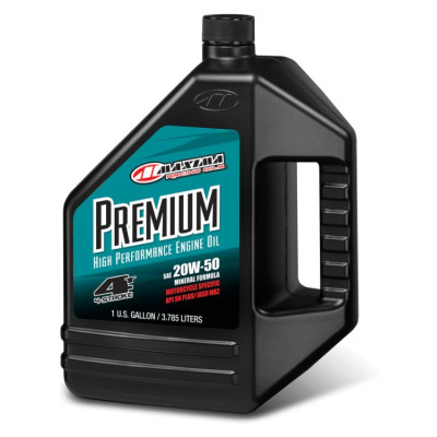 Motorový olej MAXIMA RACING OILS PREMIUM 20W50 3.785L