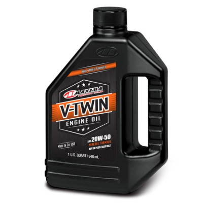 Motorový olej MAXIMA RACING OILS V-TWIN MINERAL 20W50 1L