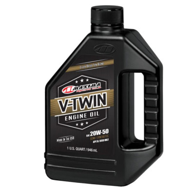Motorový olej MAXIMA RACING OILS V-TWIN SYNTHETIC BLEND 20W50 1L