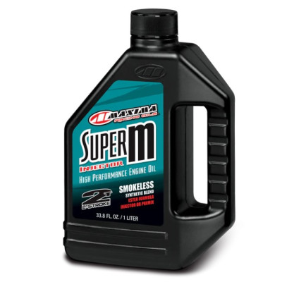 Motorový olej MAXIMA RACING OILS SUPER M SMOKELESS 2T INJECTOR 1L (pro dávkovač oleje)