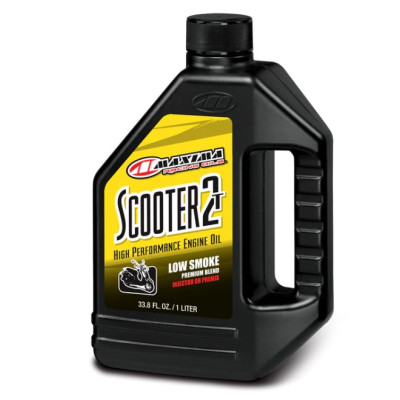 Motorový olej MAXIMA RACING OILS SCOOTER 2T INJECTOR/PREMIX 1L
