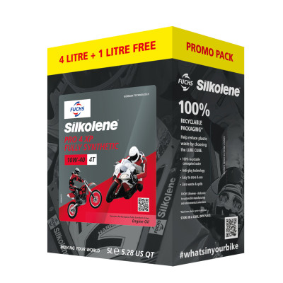 Motorový olej SILKOLENE FUCHS PRO 4 XP 10W40 5L (4L+1L zdarma)