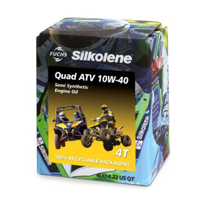 Motorový olej SILKOLENE FUCHS QUAD ATV 4T 10W-40 4L