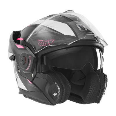 přilba SPINNER, NOX PREMIUM (černá,bílá,růžová) 2026