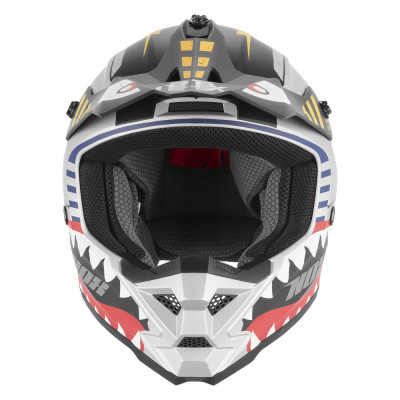 přilba N761 FLY FIGHTER, NOX, dětská (stříbrná, více bar.) 2026