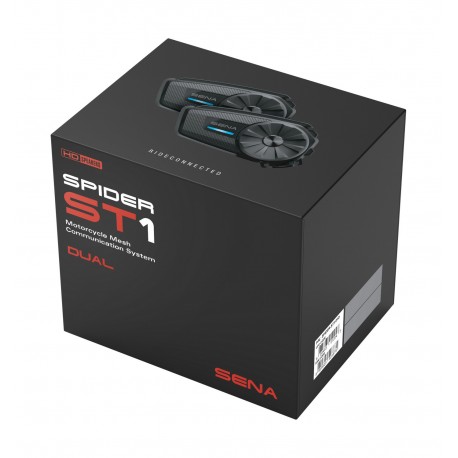 Bluetooth handsfree headset SENA SPIDER ST1 (dosah 2 km)