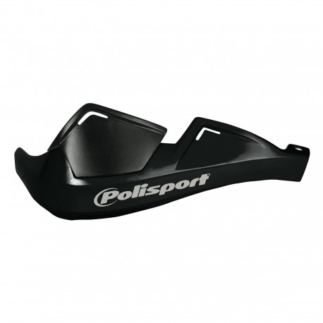 Chrániče páček POLISPORT EVOLUTION INTEGRAL s montážní sadou (Ø22 MM) černý