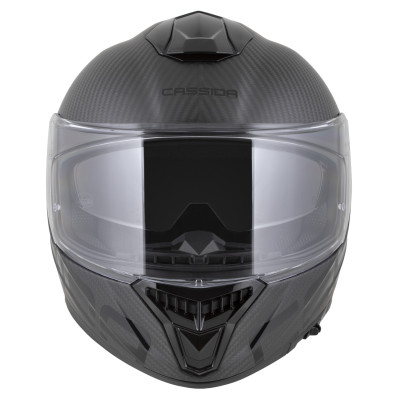 přilba Integral GTS 2.1 Plus Carbon, CASSIDA (matný carbon/černá/bílá) plexi s přípravou pro Pinlock 2026