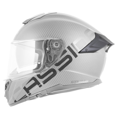 přilba Integral GTS 2.1 Plus Carbon, CASSIDA (matný carbon/černá/bílá) plexi s přípravou pro Pinlock 2026