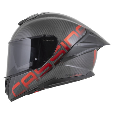 přilba Integral GTS 2.1 Plus Carbon, CASSIDA (carbon/červená) plexi s přípravou pro Pinlock 2026