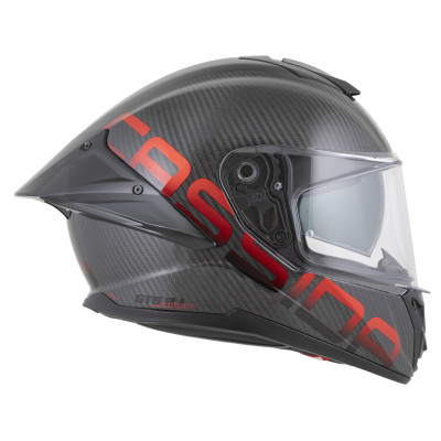 přilba Integral GTS 2.1 Plus Carbon, CASSIDA (carbon/červená) plexi s přípravou pro Pinlock 2026