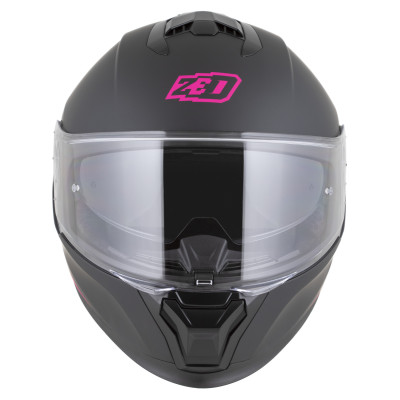 přilba K40, ZED (černá matná/růžová) 2026