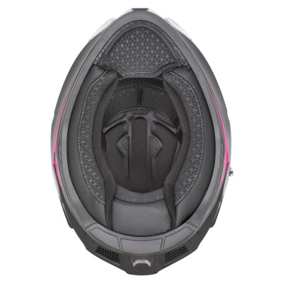 přilba K40, ZED (černá matná/růžová) 2026