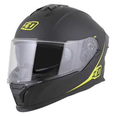 přilba K40, ZED (černá matná/žlutá fluo) 2026