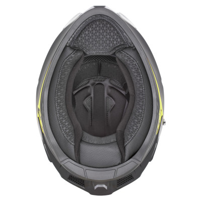 přilba K40, ZED (černá matná/žlutá fluo) 2026