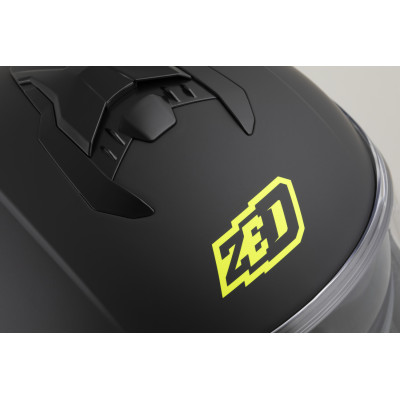 přilba K40, ZED (černá matná/žlutá fluo) 2026