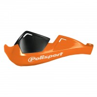 Chrániče páček POLISPORT EVOLUTION INTEGRAL s montážní sadou (Ø22 MM) oranžový