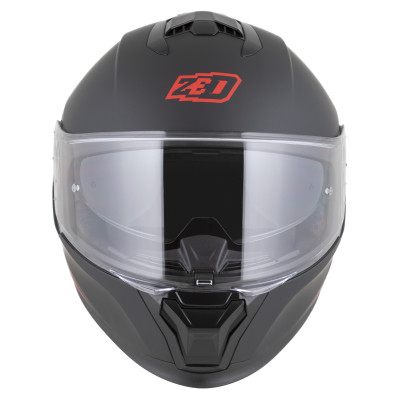 přilba K40, ZED (černá matná/červená) 2026