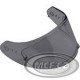 Plexi SCORPION EXO ELLIP-TEC MAXVISION 2D tmavě kouřové KDF14-2