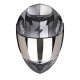 Moto přilba SCORPION EXO-520 AIR COVER (matná stříbrno/červená)