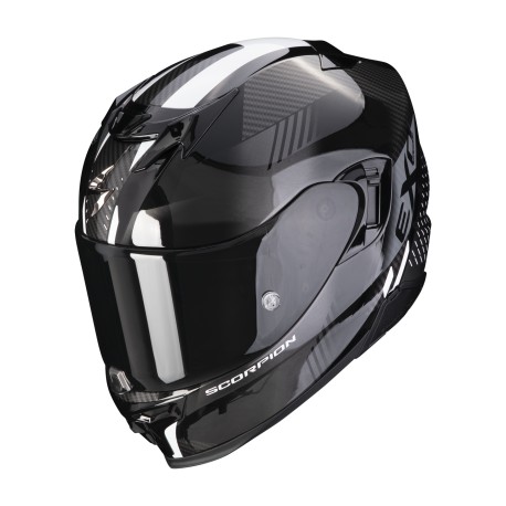 Moto přilba SCORPION EXO-520 EVO AIR LATEN (černo/bílá)