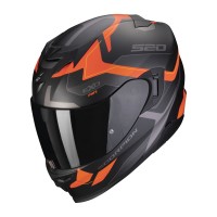 Moto přilba SCORPION EXO-520 EVO AIR LATEN (černo/červená)