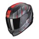 Moto přilba SCORPION EXO-520 EVO AIR MAHA (matná černo/červená)