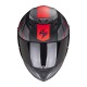 Moto přilba SCORPION EXO-520 EVO AIR MAHA (matná černo/červená)