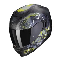 Moto přilba SCORPION EXO-520 EVO AIR MELROSE (matná černo/neonově žlutá)