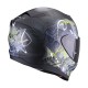 Moto přilba SCORPION EXO-520 EVO AIR MELROSE (matná černo/neonově žlutá)