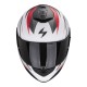 Moto přilba SCORPION EXO-1400 EVO AIR VITTORIA (matná stříbrno/bílá)