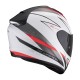 Moto přilba SCORPION EXO-1400 EVO AIR VITTORIA (matná stříbrno/bílá)