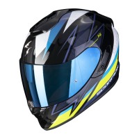 Moto přilba SCORPION EXO-1400 EVO AIR THELIOS (matná bílo/červená)