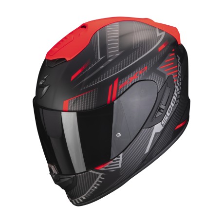 Moto přilba SCORPION EXO-1400 EVO AIR SHELL (bílo/modrá)