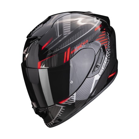 Moto přilba SCORPION EXO-1400 EVO AIR SHELL (bílo/modrá)