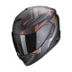 Moto přilba SCORPION EXO-1400 EVO AIR SHELL (matná černo/červená)