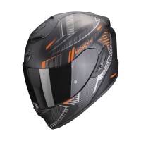 Moto přilba SCORPION EXO-1400 EVO AIR SHELL (matná černo/červená)