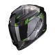 Moto přilba SCORPION EXO-1400 EVO AIR SHELL (matná černo/oranžová)
