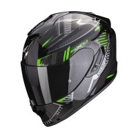 Moto přilba SCORPION EXO-1400 EVO AIR SHELL (matná černo/oranžová)